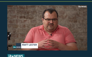 Matt Lester on ITV