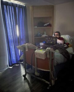 Caption: Nicholas Thornton who has spent 10 years in unsuitable care settings and wants to live in the community.